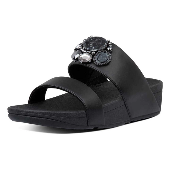fitflop delta bejewelled slide